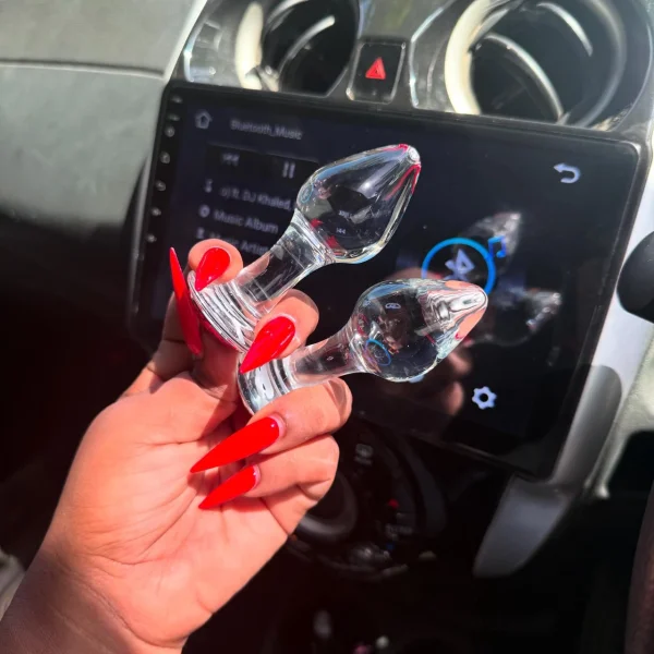 Small Size Glass Butt Plug