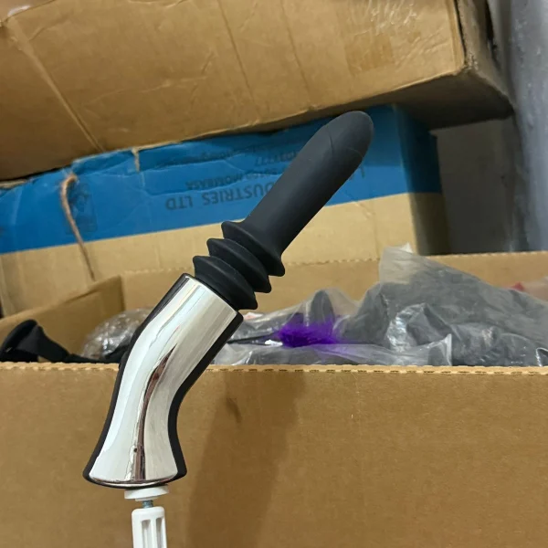 Telescopic Dildo Vibrator Automatic Massager G-spot Thrusting Retractable with suction base 