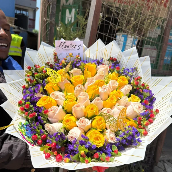 40 stem mixed flowers bouqet