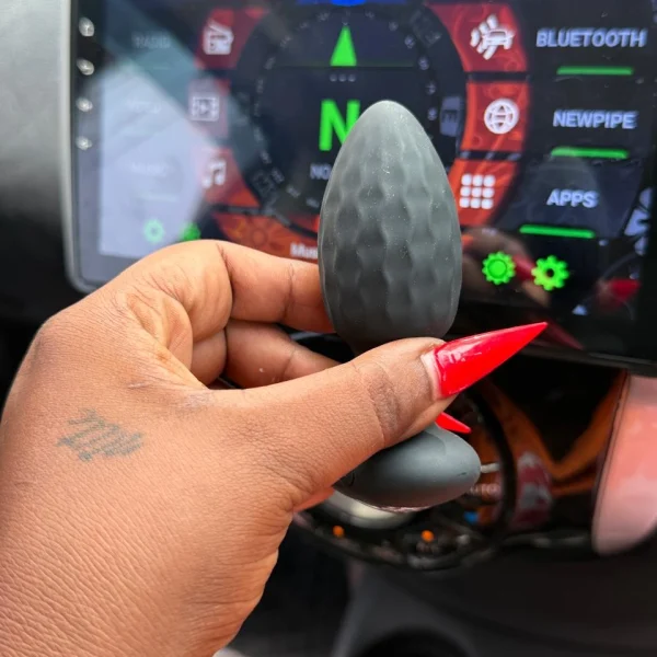 Disco lights silicone vibrator