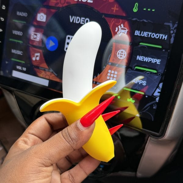 Banana clit stimulator